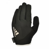 перчатки для фитнеса adidas essential черно\белые adgb-12421wh